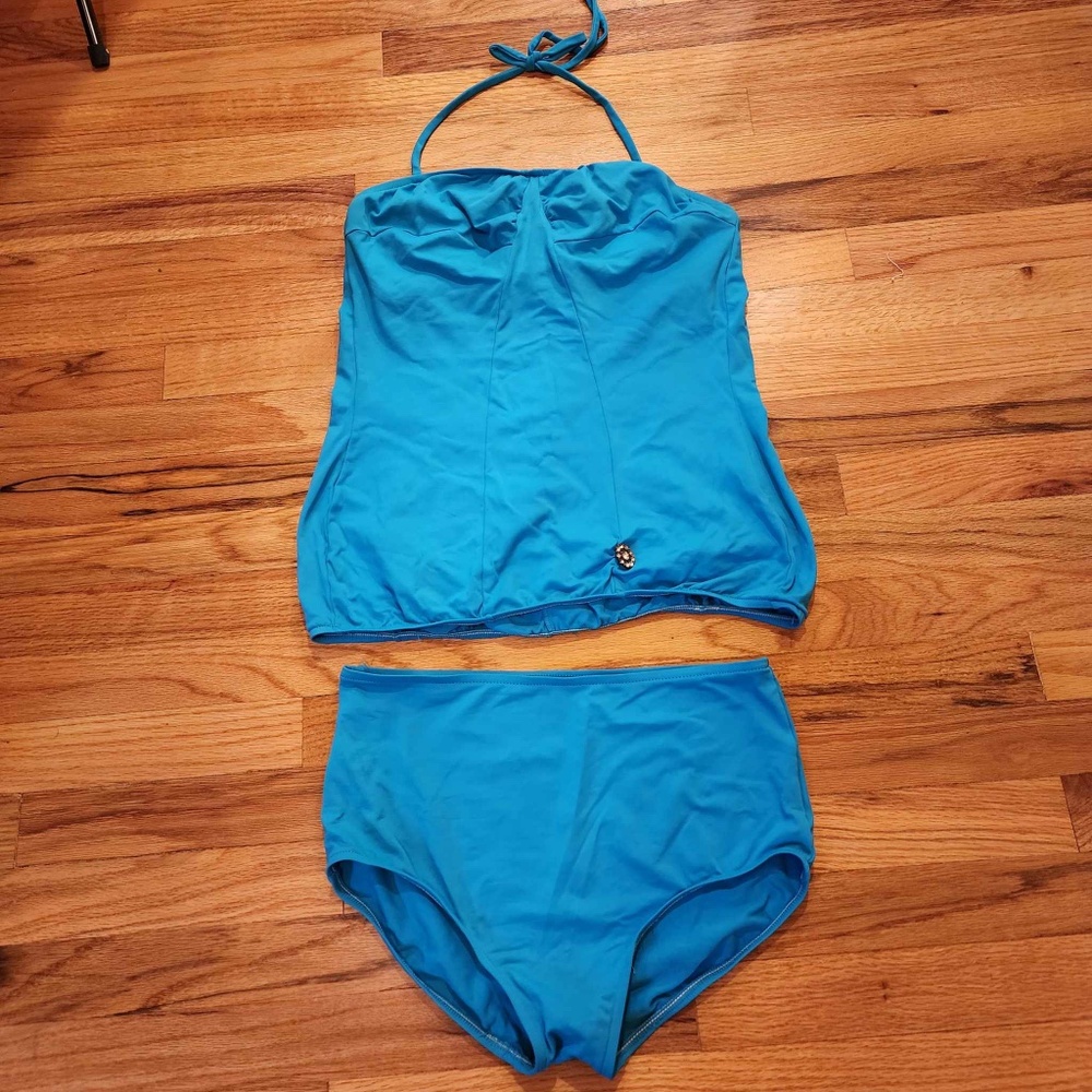 Stop Staring Takini Halter 2 pc Swimsuit XL